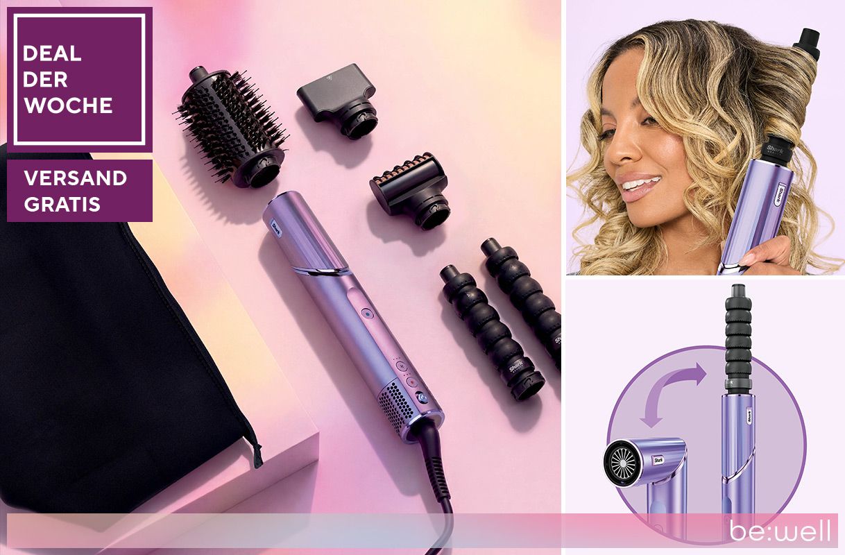 Deal der Woche: 289477, SHARK BEAUTY™ Shark® Flexstyle 4-in-1 Haarstyler exklusive Limited Edition