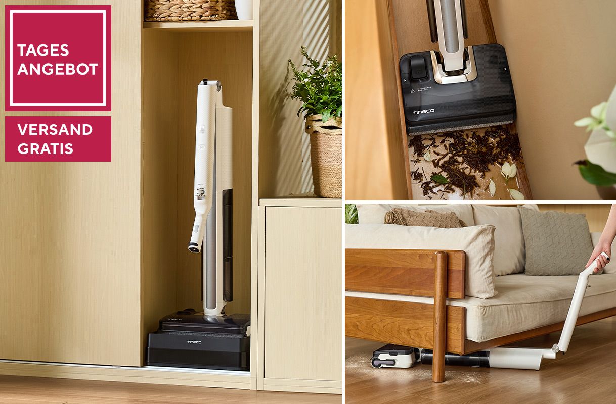 Tagesangebot 845515 TINECO Nass- & Trockensauger Floor One i7 Fold Premium