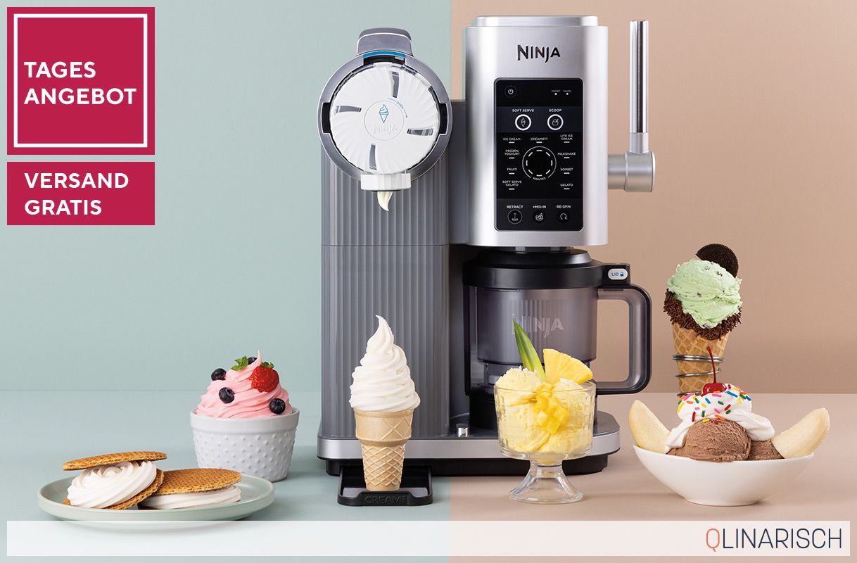 Tagesangebot NINJA® NC701EU CREAMi Scoop & Swirl Eismaschine