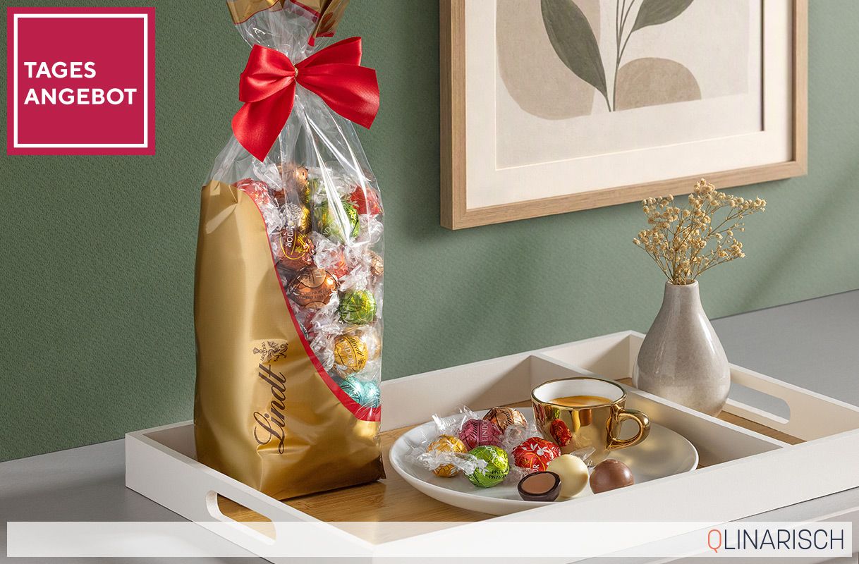 Tagesangebot 851670 LINDT Lindor Mischbeutel 11 versch. Sorten Inhalt 1.012g, 82 Stk