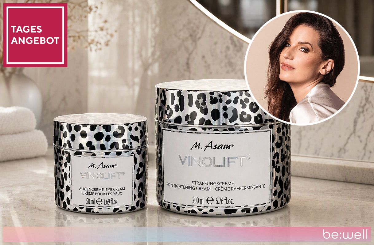 Tagesangebot 281448 M.ASAM® Vinolift Straffungscreme 200ml Augencreme 50ml Leo Edition