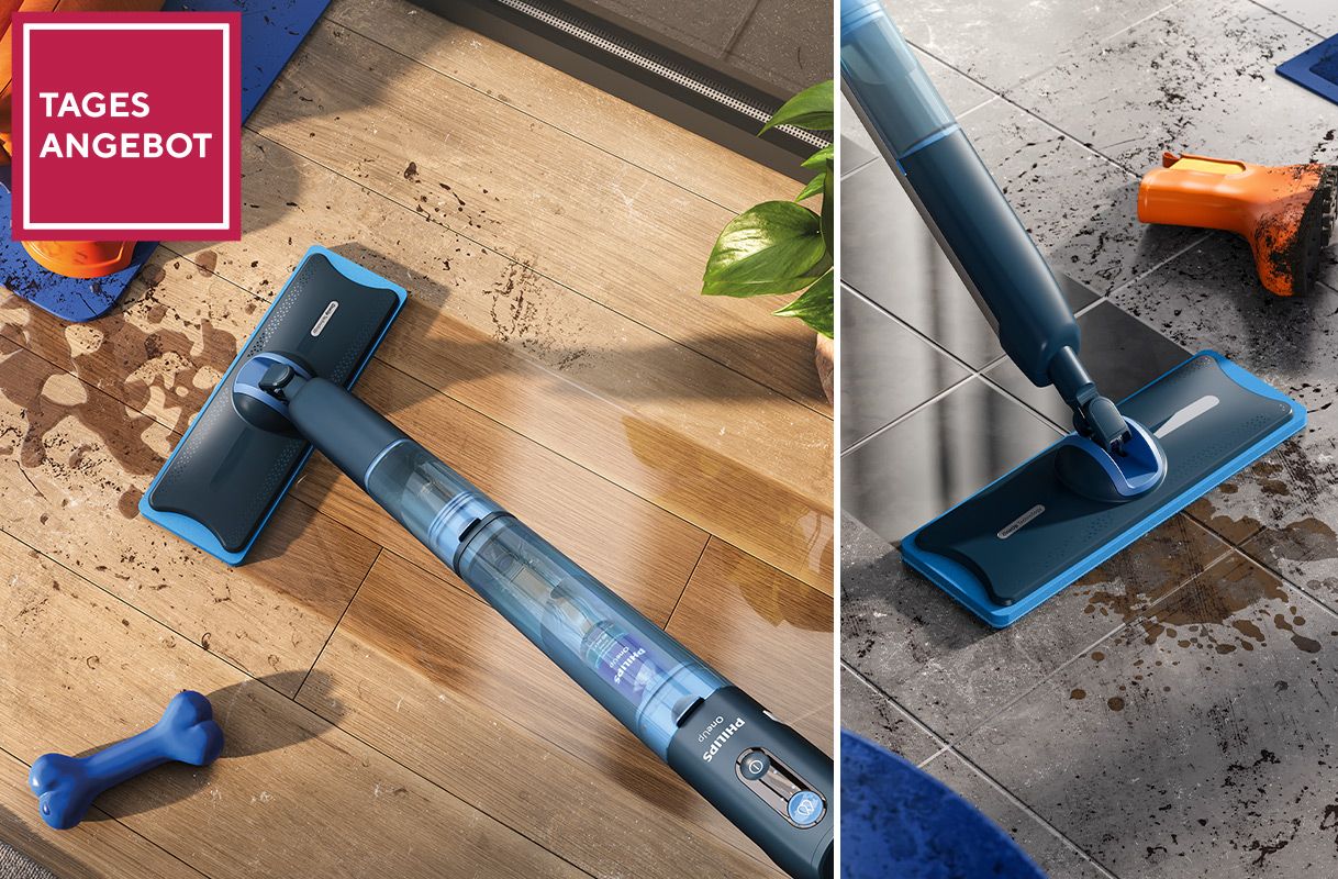 Tagesangebot 845555 PHILIPS E-Mop One Up XV5113/01 