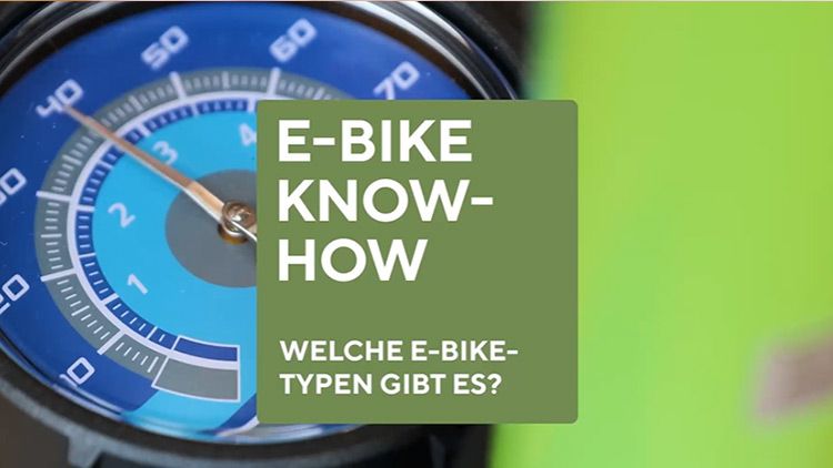 Welche E-Bike-Typen gibt es?